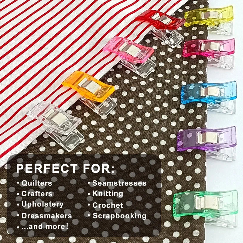 Crafting Sewing Clips - Assorted Colors