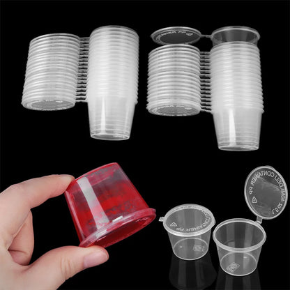 Disposable Plastic Sauce Cup Containers