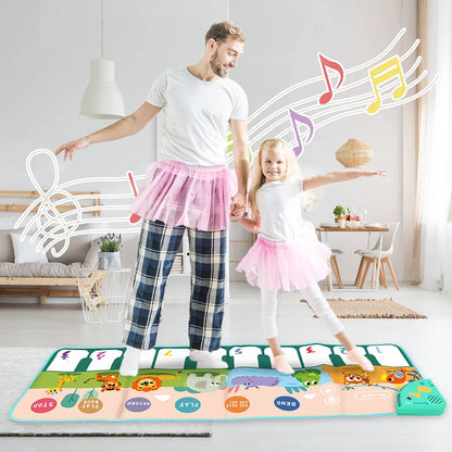 Coolplay 110x36cm Musical Piano Mat for Kids