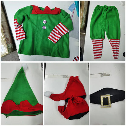 Christmas Family Matching Elf Cosplay Costume