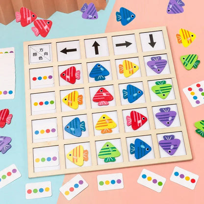 Montessori Color Battle Game for Kids