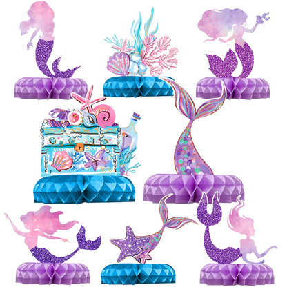 Mermaid Party Supplies Set