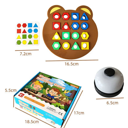 Educational Color & Shape Matching Puzzle Toys