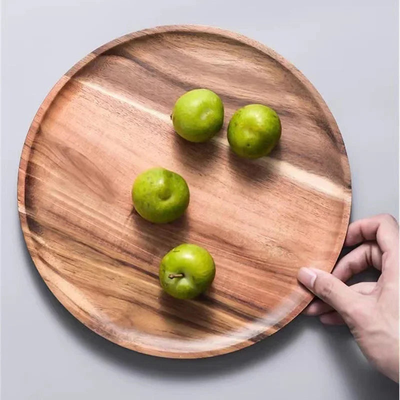 Retro Wooden Serving Tray