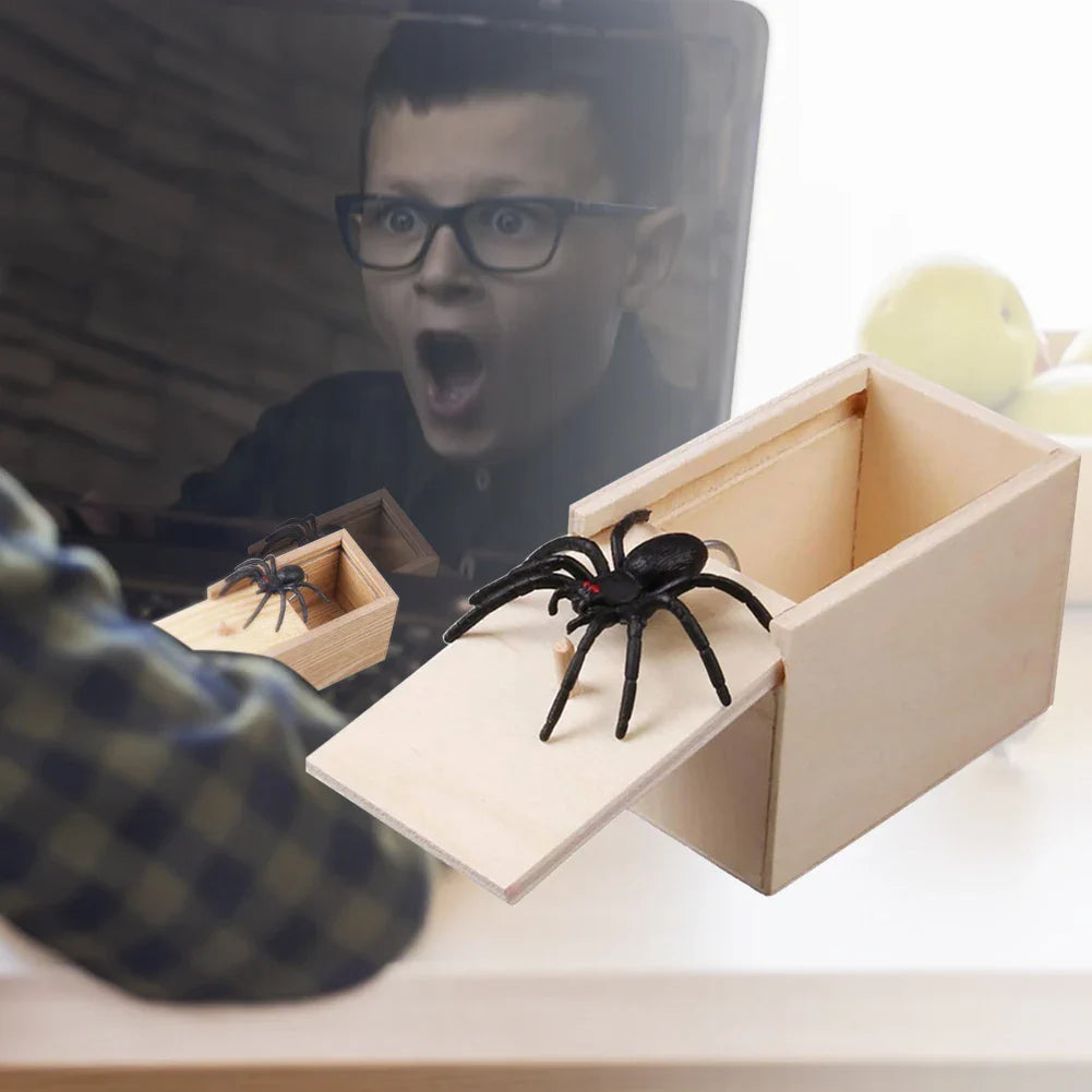 Scary Spider Prank Box