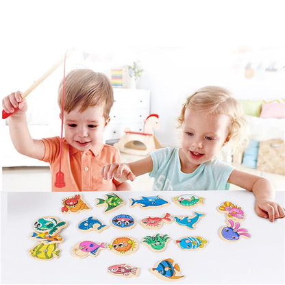 Montessori Magnetic Fishing Toys