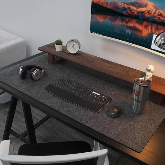 XXL Gaming Mouse Pad - Wool Felt Desk Mat