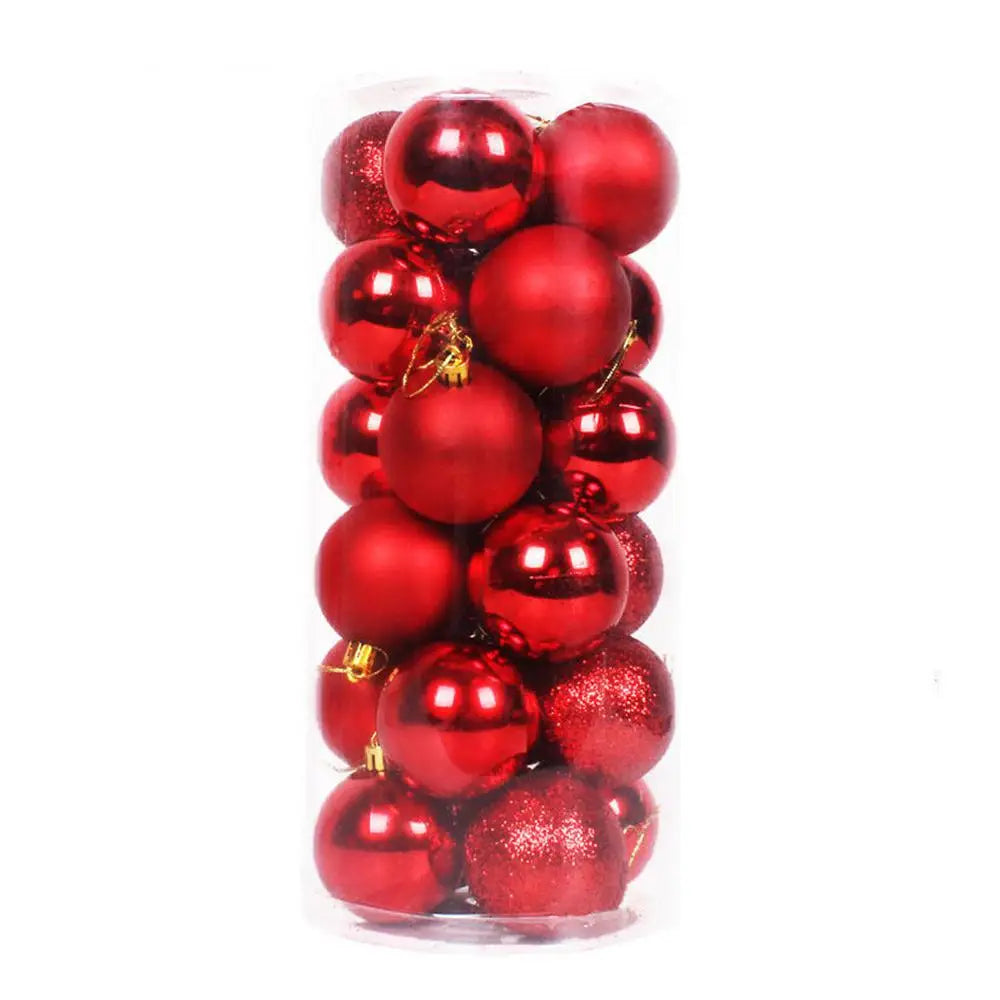 42pcs Multicolor Christmas Tree Ball Set