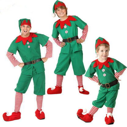 Christmas Family Matching Elf Cosplay Costume