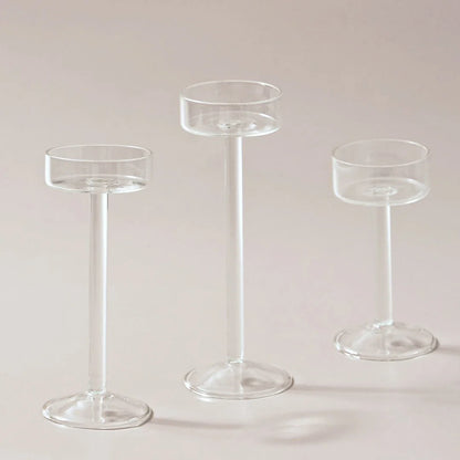 Crystal Tealight Candle Holders Set