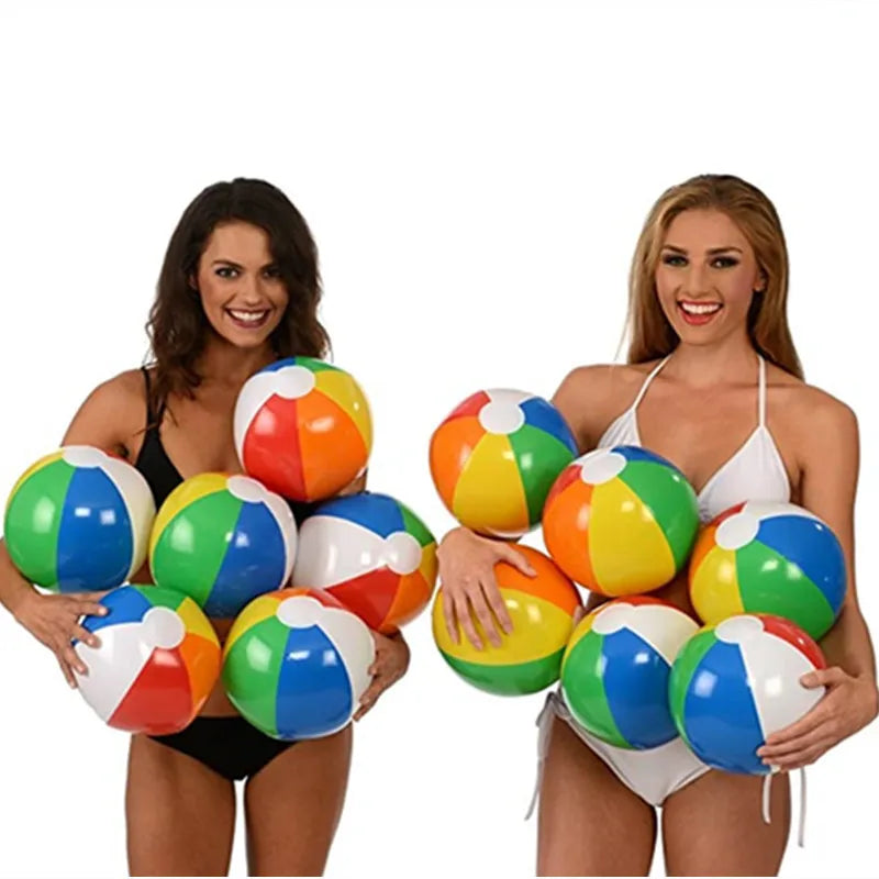 Kids Inflatable Water Beach Ball Set