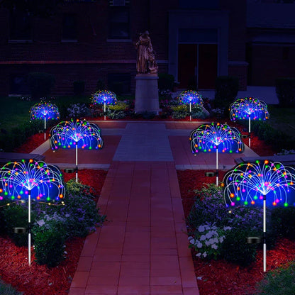 Solar LED Firework Fairy Lights