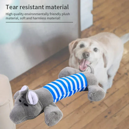 Funny Squeak Plush Dog Toy - Durable & Cute