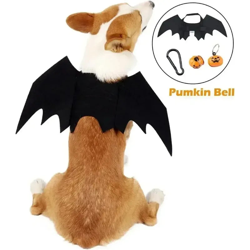 Dog Halloween Bat Wings Costume