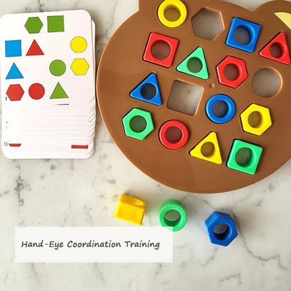 Educational Color & Shape Matching Puzzle Toys