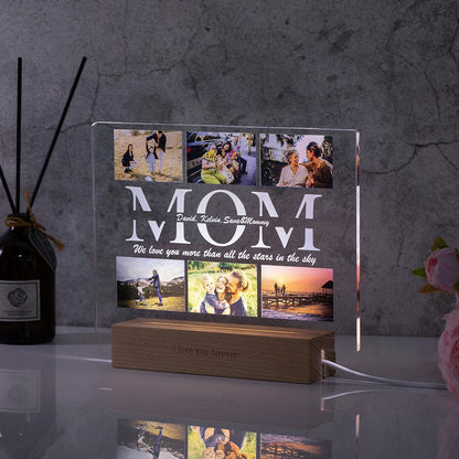 Personalized Multi-Photo Night Light