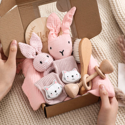 7pc Newborn Bath Toy Set