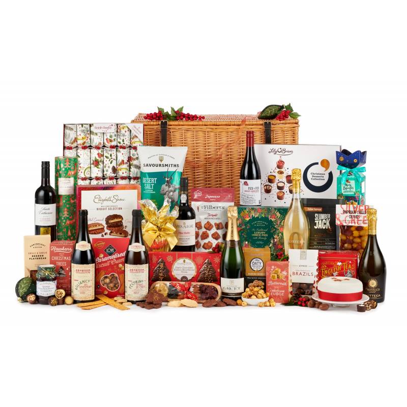 Giant Christmas Feast Hamper | Luxury Gourmet Holiday Gift Basket