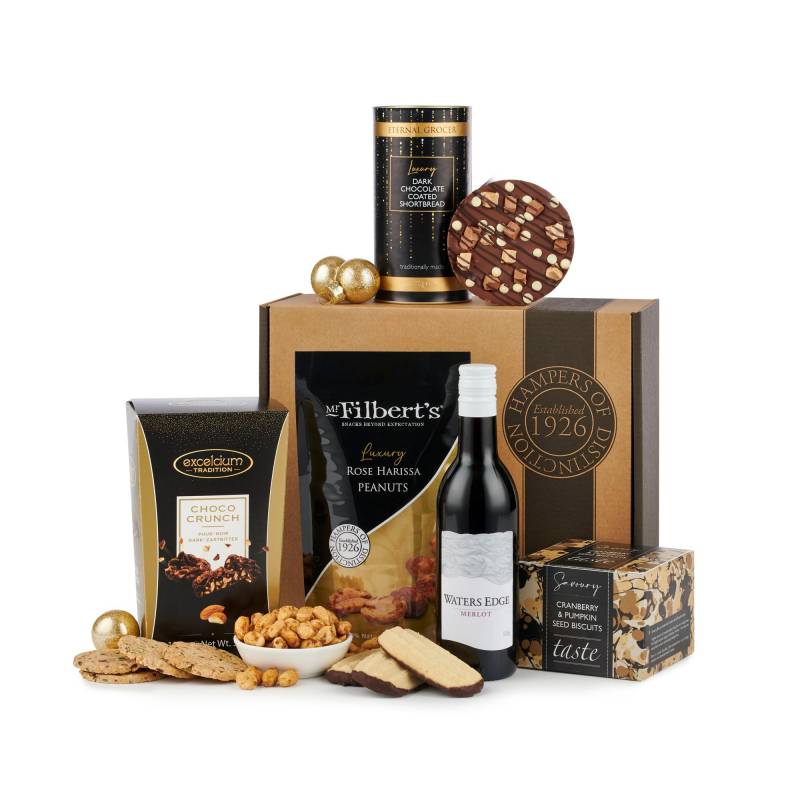 Indulge in Gourmet Elegance: The Red Wine Treats Box