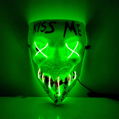 Halloween Horror Luminous Face Mask