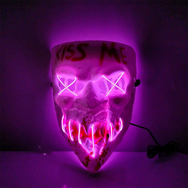 Halloween Horror Luminous Face Mask