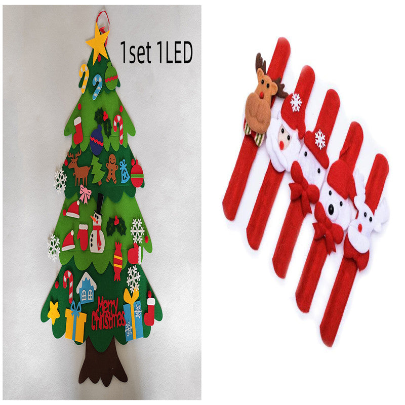 DIY Felt Christmas Tree Set