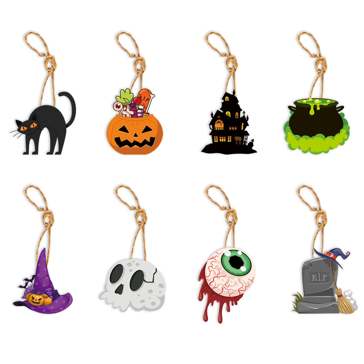 Halloween Party Decoration Pendant Set