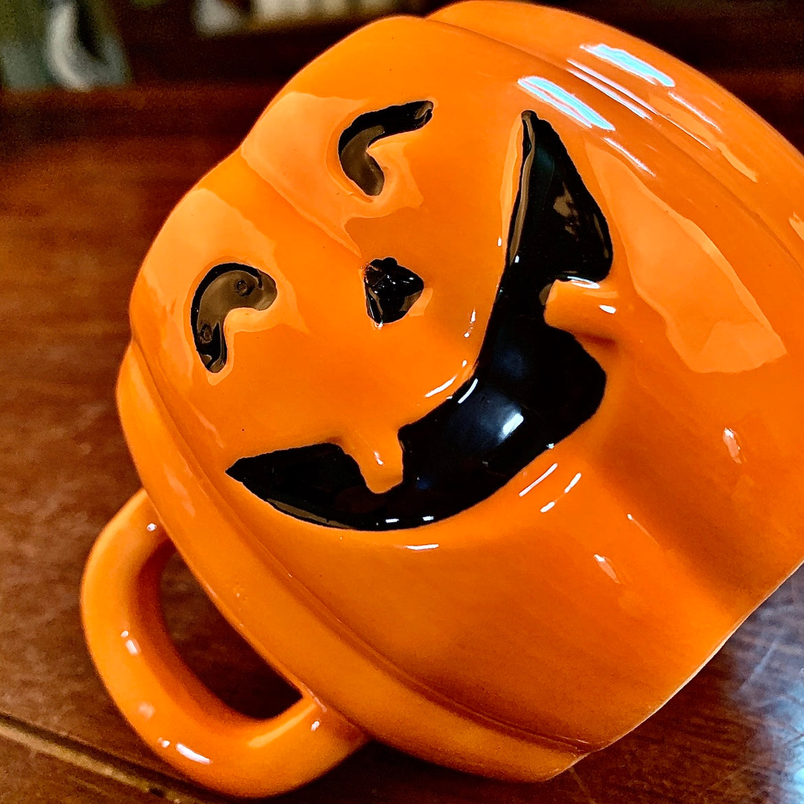 Halloween Pumpkin Ceramic Mug