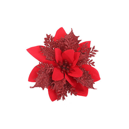 Christmas Flower Garland - Festive Accessories