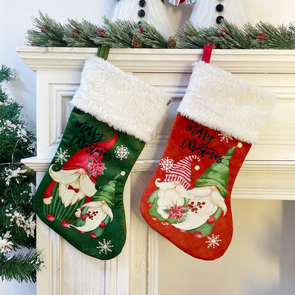 Christmas Stockings Ornament Candy Bag