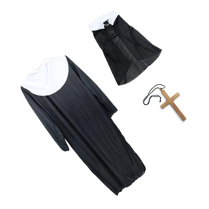 Nun Fancy Dress Costume Set