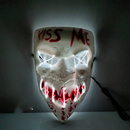 Halloween Horror Luminous Face Mask