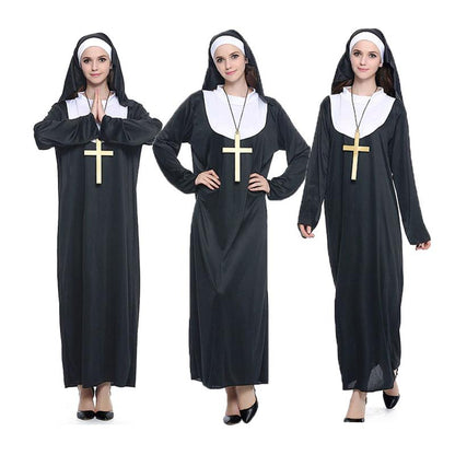 Nun Fancy Dress Costume Set