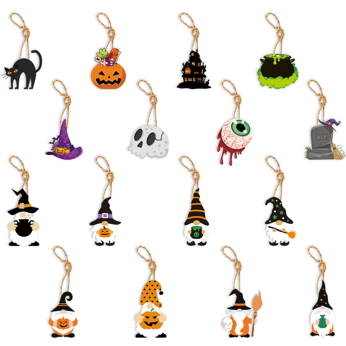 Halloween Party Decoration Pendant Set