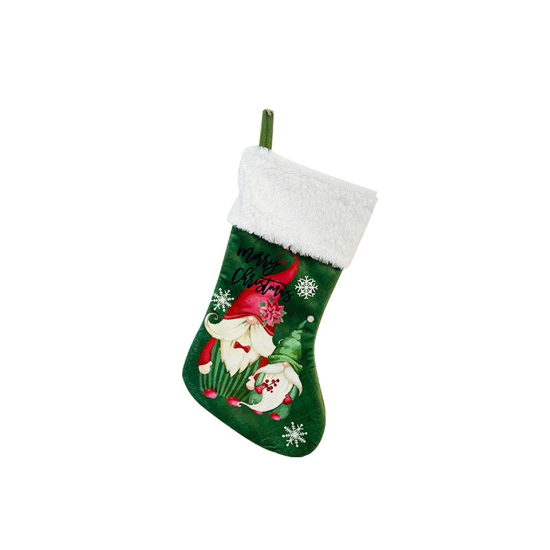 Christmas Stockings Ornament Candy Bag