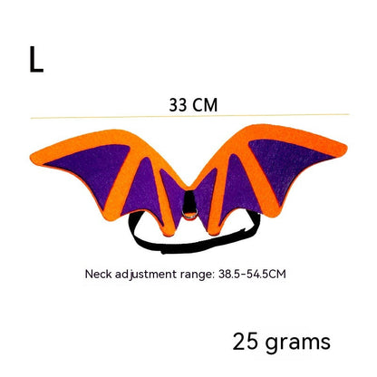 Halloween Pet Costume Bat Wings Set