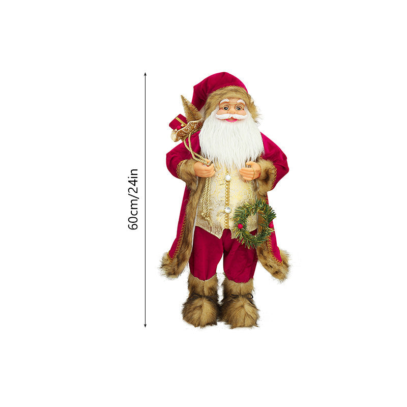 Santa Doll Tree Decor