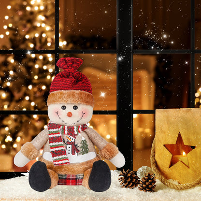 Christmas Snowman Doll Ornament