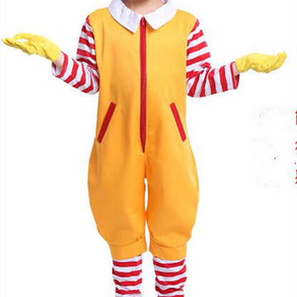 Christmas Clown Costume for Children & Adults