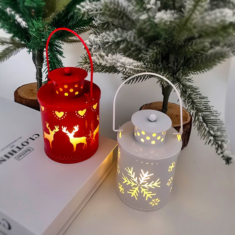 LED Christmas Lantern Candle Lights