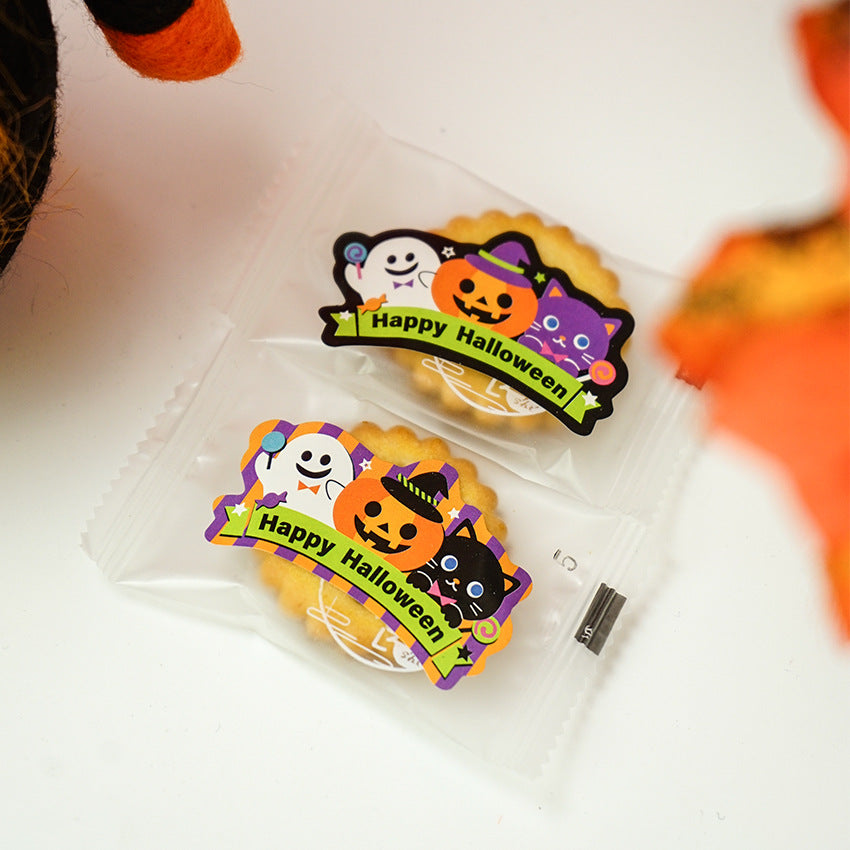 Halloween Pumpkin Stickers Set