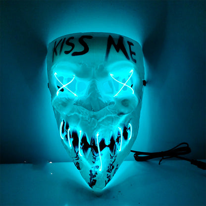 Halloween Horror Luminous Face Mask