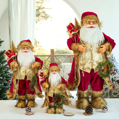 Santa Doll Tree Decor