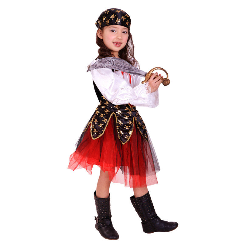 Kids Pirate Costume Set