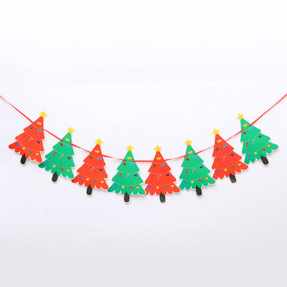 Christmas Hanging Flags Set