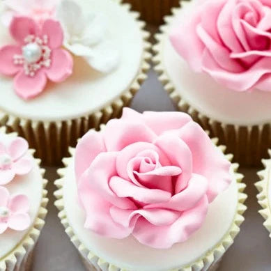 Wedding Cupcakes - Roses And Flowers