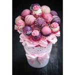 Bouquet of Red Rose Cake Pops | Rose cake pops, Cake pop bouquet, Rose cake