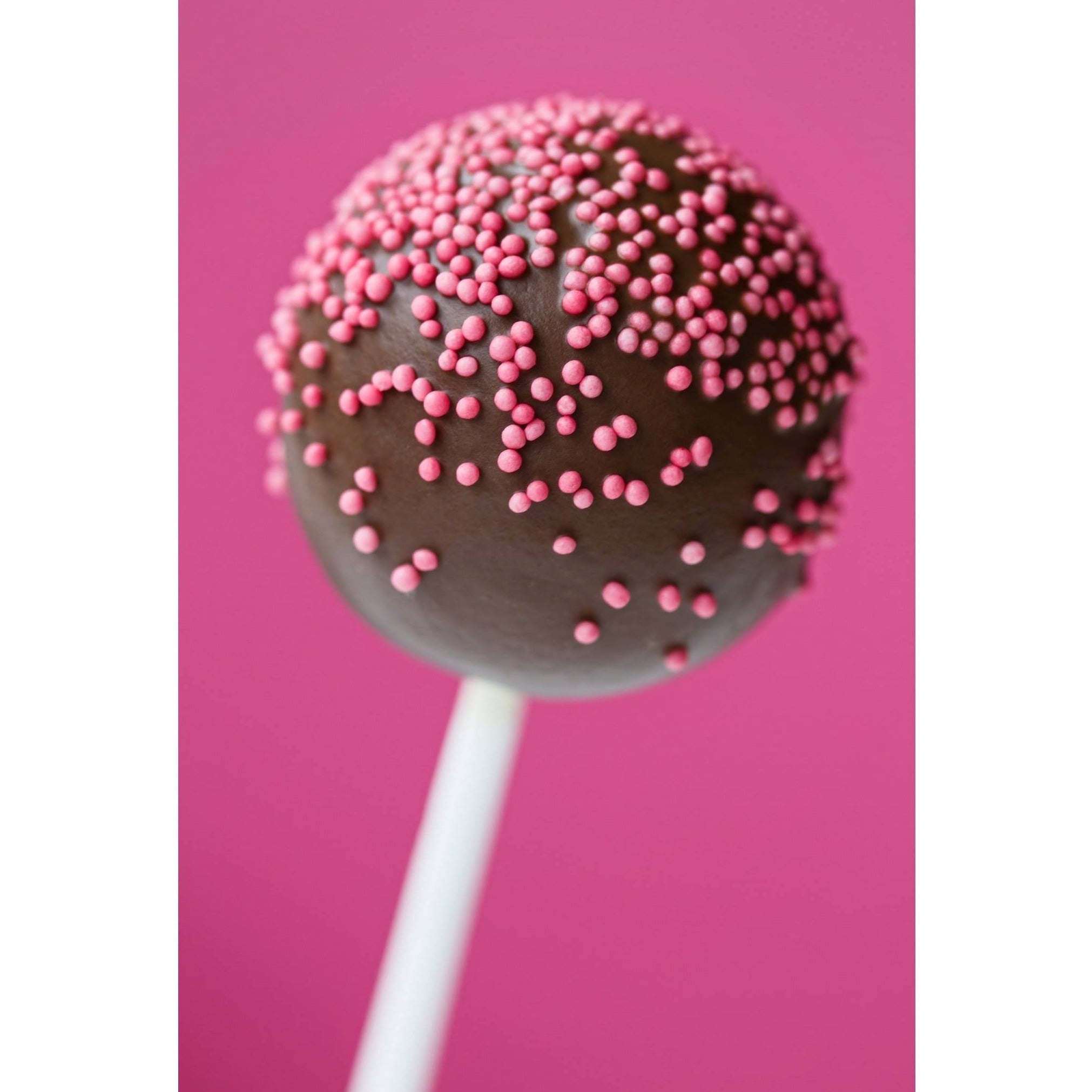 PINK CAKE POPS - Butter with a Side of Bread